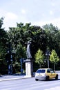 Statue in the Tiergarten in Berlin Germany